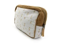 Lil Atelier turtledove toilettaske print